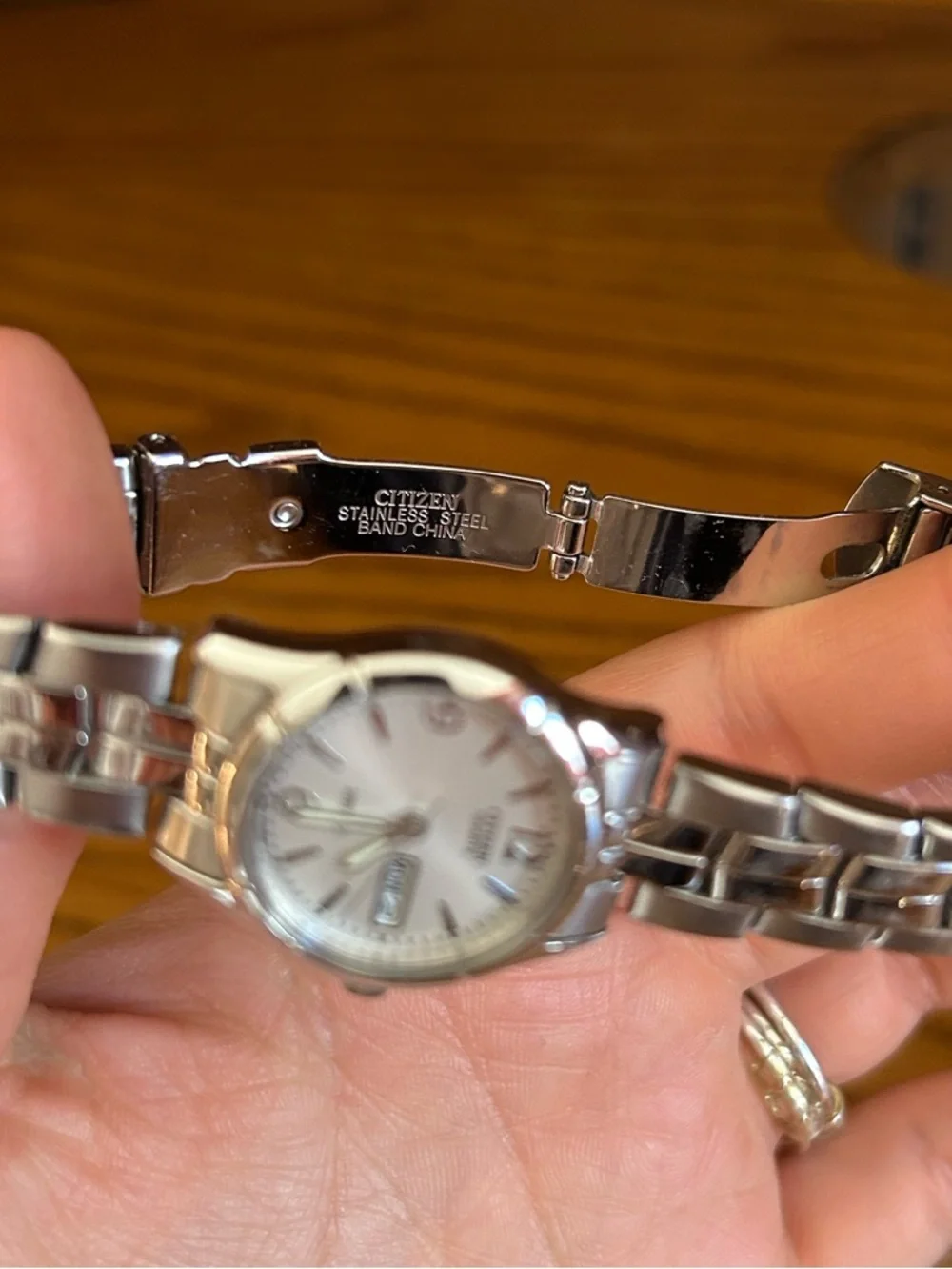 Women's Small Silver Citizen Watch